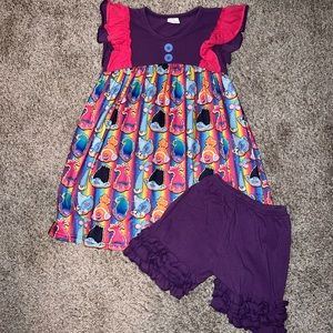 Girls TROLLS outfit